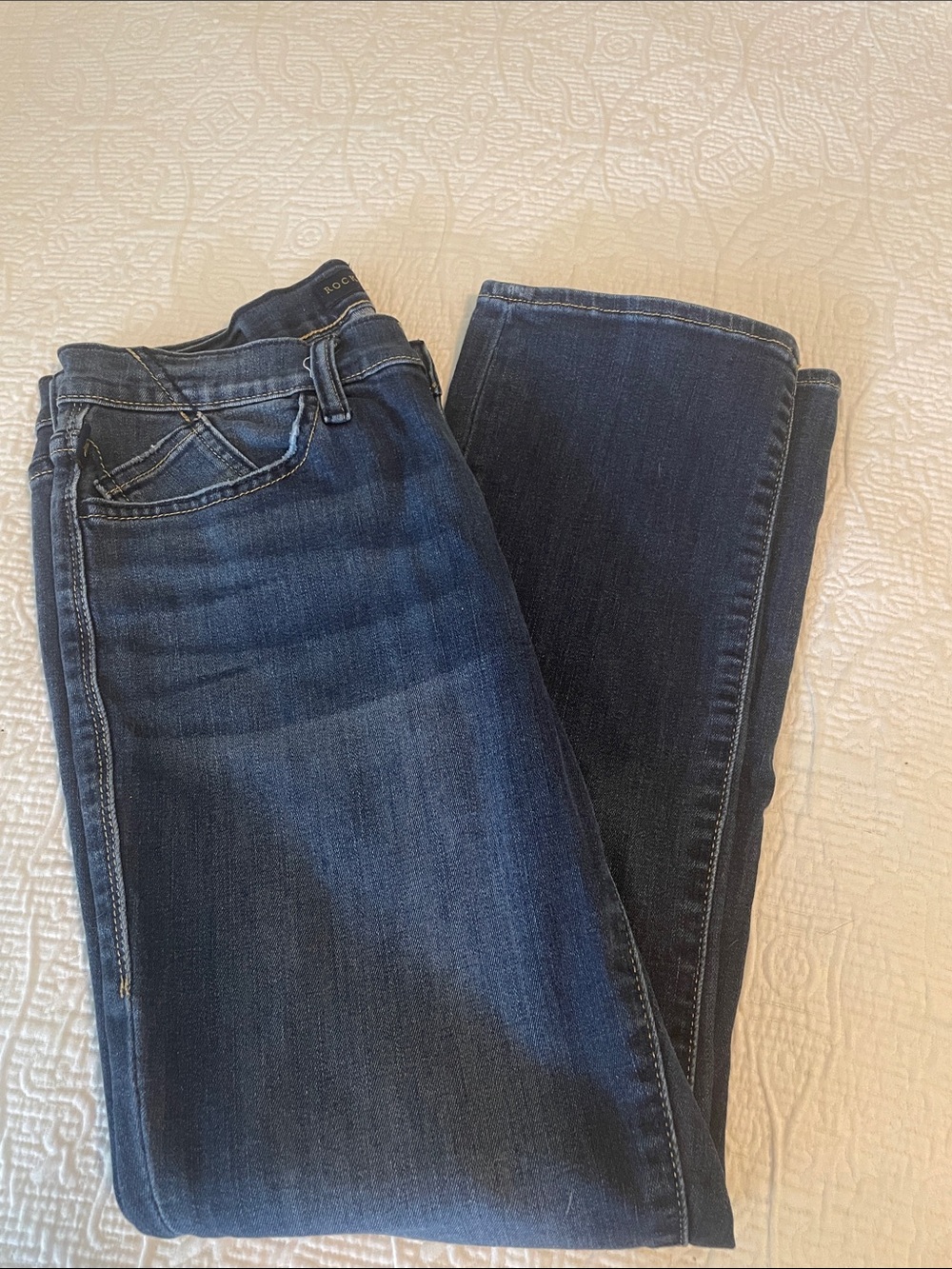 Rock & Republic Indigo Straight Leg Jeans